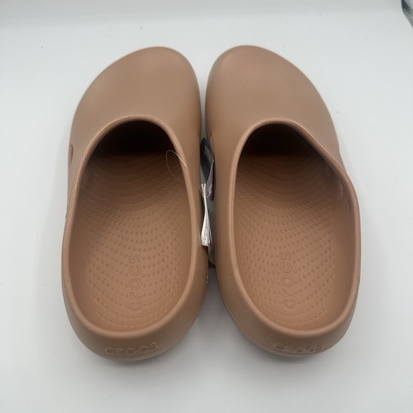 Crocs Mellow Shine Recovery Clog Mens 10 Womens 12 Cork Slip On Shoes 209282-2CC - Picture 9 of 9